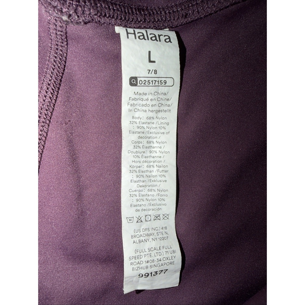 Halara UltraSculpt High Waisted Tummy Control Legging LG Pocket Shaping Training - Picture 3 of 5